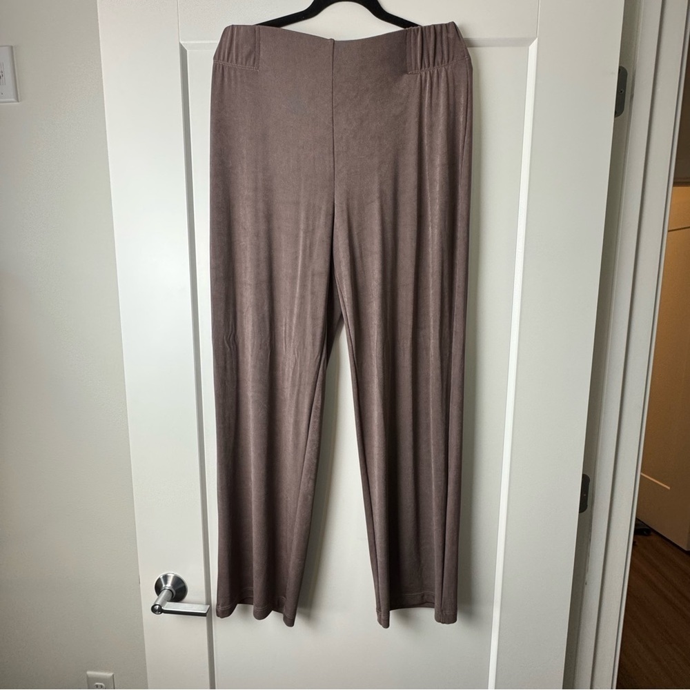 Dana Buchman Travel Anywhere Pant Large Wrinkle Resistant Lightweight pull on